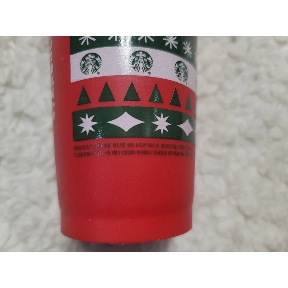 Starbucks Plastic Holiday‎ Christmas Limited Edition To Go Cup